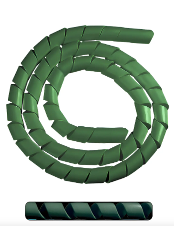 SPIRAL TUBE VERDE ESCURO
