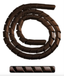SPIRAL TUBE MARROM