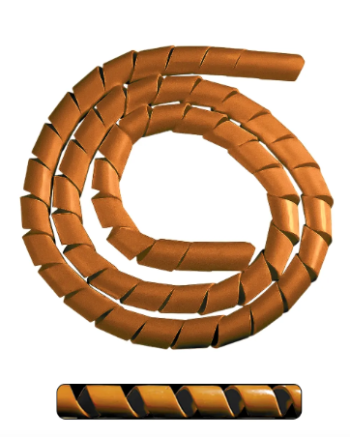 SPIRAL TUBE LARANJA